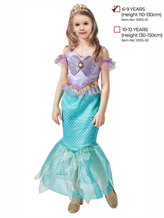 Children Mermaid Costume